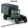 ГАЗ-АА «Полу́торка» (военный, зелёный глянец, чёрный тент) арт. Н252