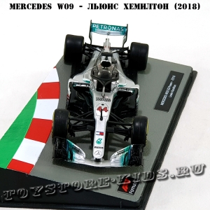 №35 Mercedes W09 - Льюис Хемилтон (2018)