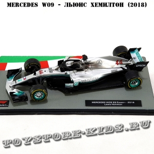 №35 Mercedes W09 - Льюис Хемилтон (2018)