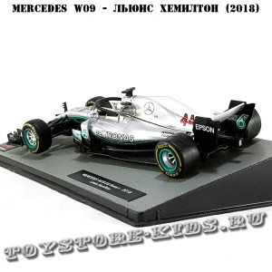 №35 Mercedes W09 - Льюис Хемилтон (2018)
