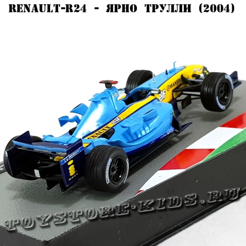 №17 Renault R24 Ярно Трулли (2004)