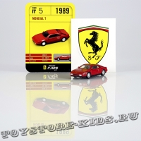 №5 Ferrari-MONDIAL T (красный) ж/п