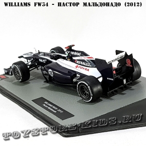 №55 Williams FW34 - Пастор Мальдонадо (2012)