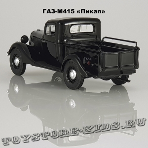 ГАЗ-М415 «Пикап» (Чёрный)