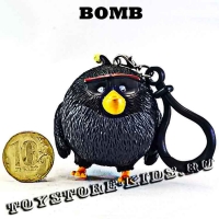 BOMB ( брелок Angry Birds)