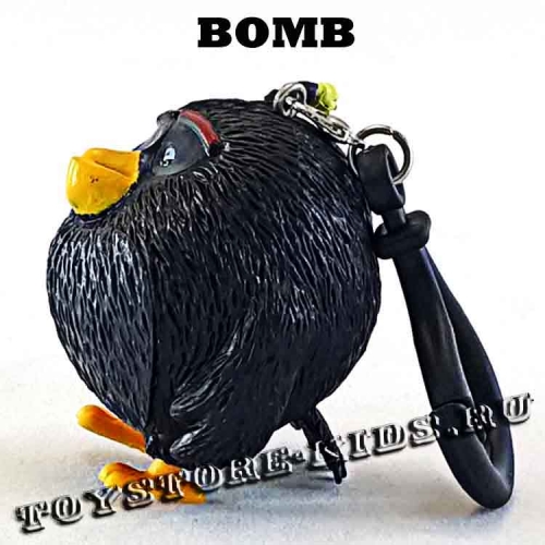 BOMB ( брелок Angry Birds)