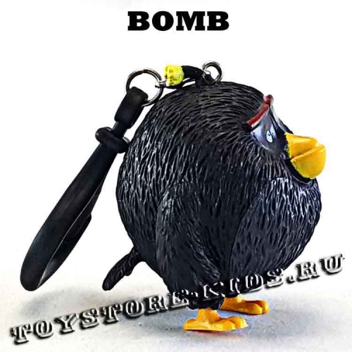 BOMB ( брелок Angry Birds)