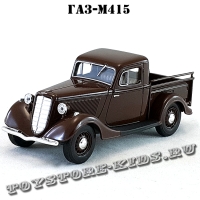 ГАЗ-М415 «Пикап» (бордовый) арт. Н552