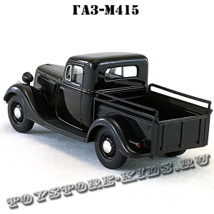 ГАЗ-М415 «Пикап» (чёрный) арт. Н552